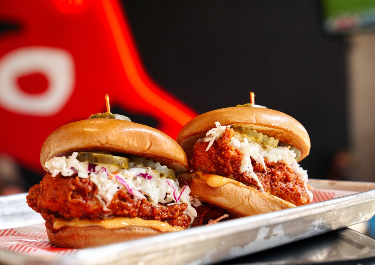 Hattie B's chicken sandwiches