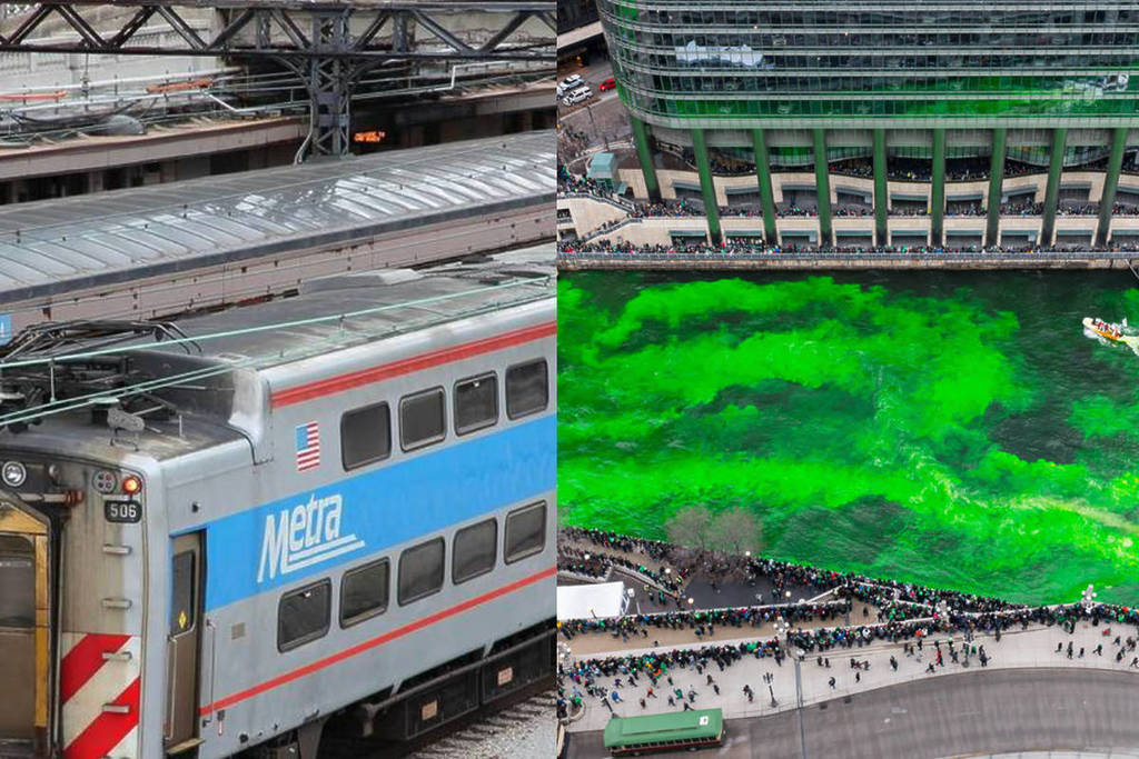 The Chicago Metra Is Adding Extra Early Morning Trains On These 7 Major Lines For St. Patrick’s Day Weekend
