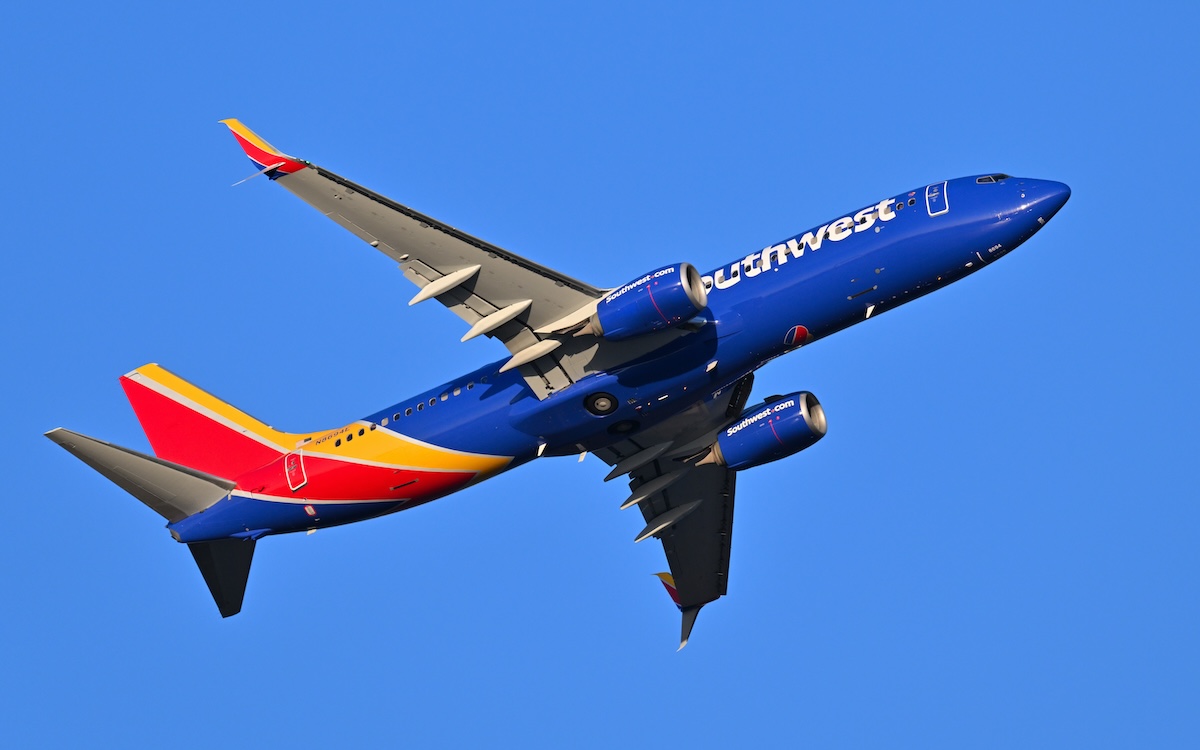 Southwest Airlines flight