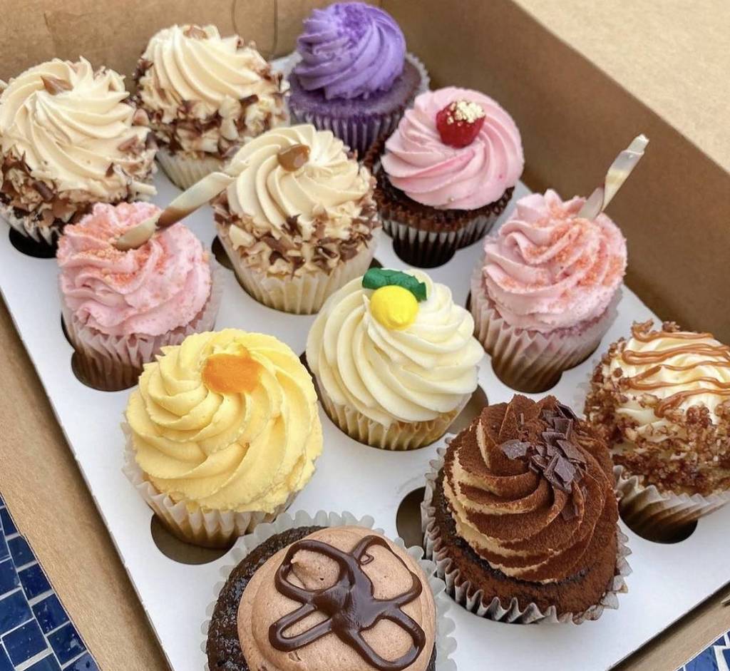 Cupcakes from Jennivee's bakery