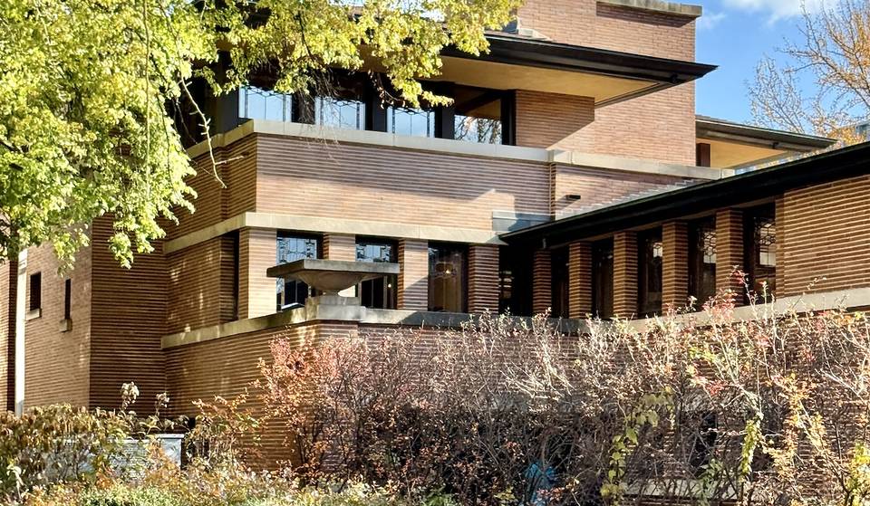 Esta casa de Chicago diseñada por Frank Lloyd Wright es Patrimonio de la Humanidad de la UNESCO, y las visitas guiadas cuestan a partir de 24 dólares