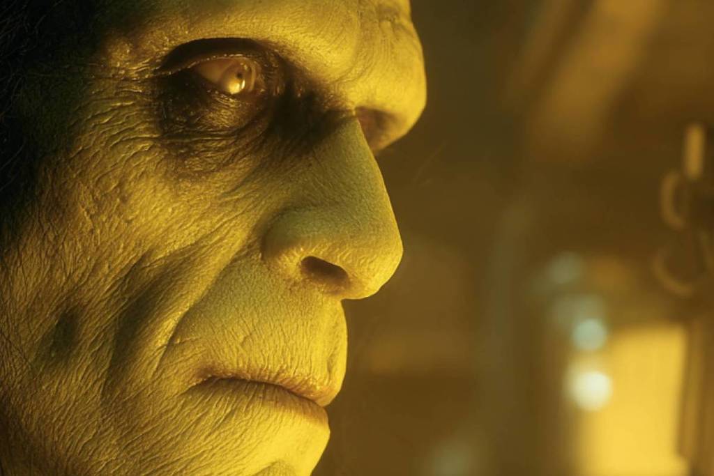 La cara verde de Frankenstein