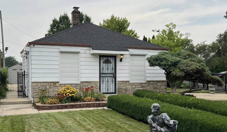 El «Rey del Pop» dio sus primeros pasos en este diminuto bungalow de 62 metros cuadrados, y está a menos de una hora de Chicago