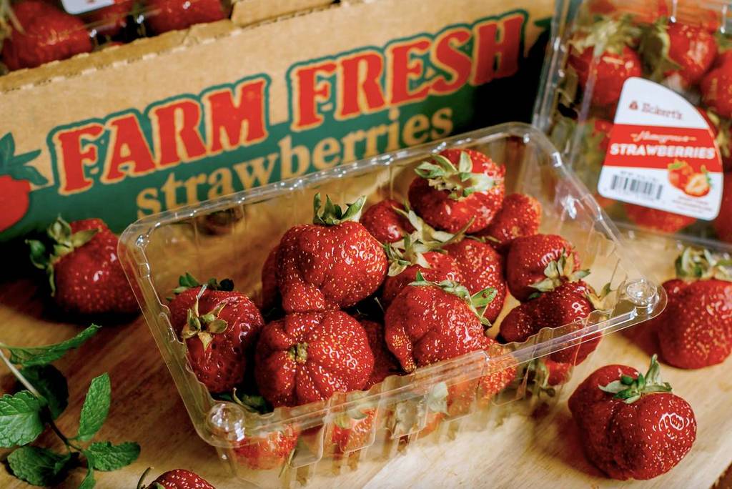 Strawberries from Eckert's Farm