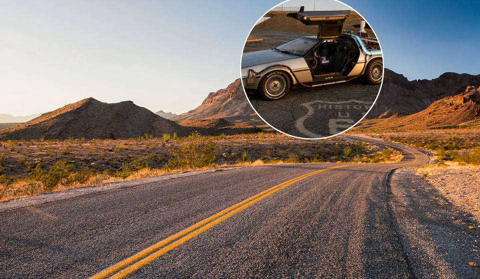 For just $1, you can drive the vintage ‘Back to the Future’ DeLorean down Route 66 this summer