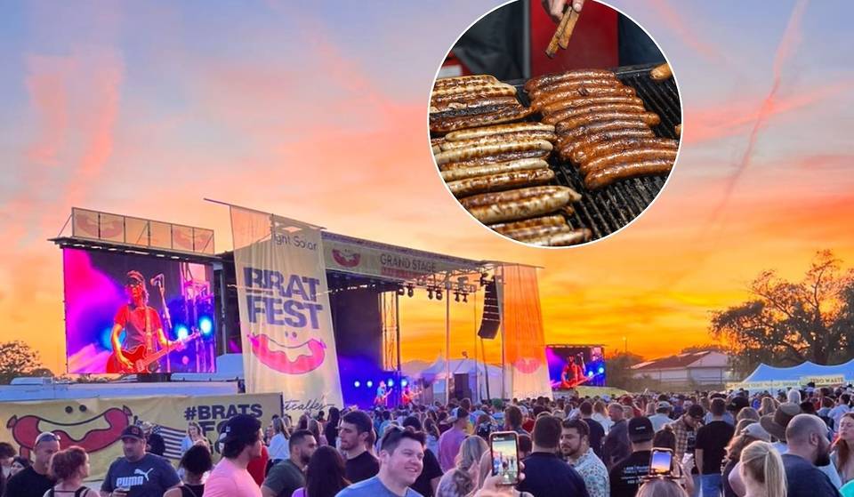 The world’s largest brat festival is happening this weekend—just 2 hours from Chicago
