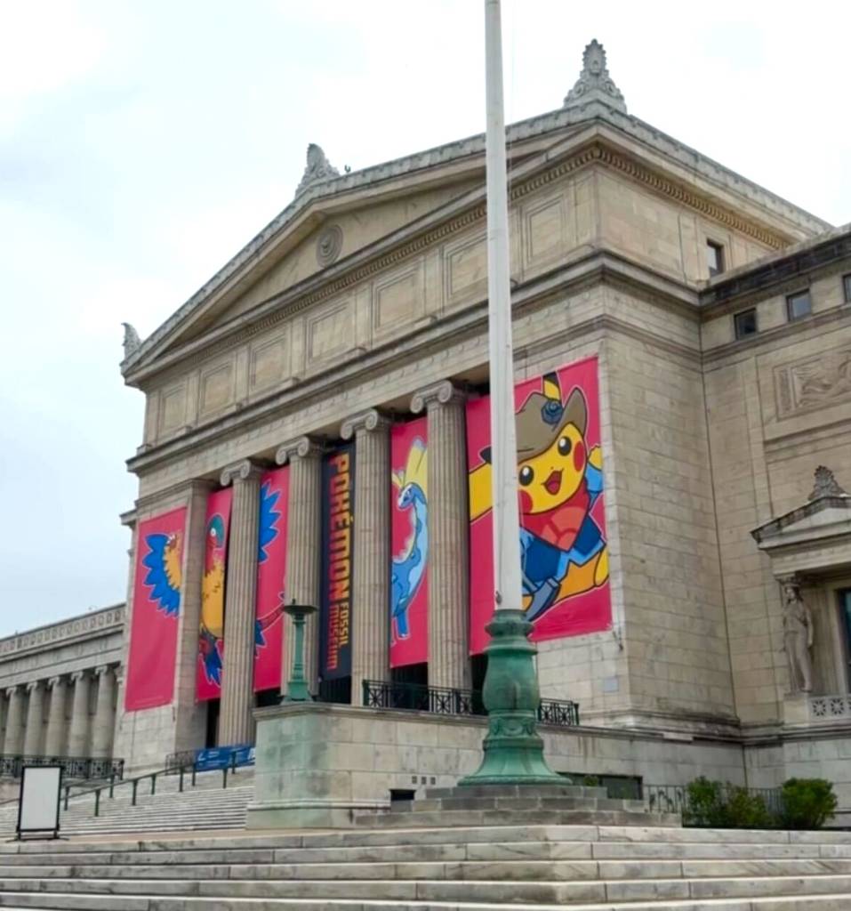 Pokemon Fossil museum at the Field Museum