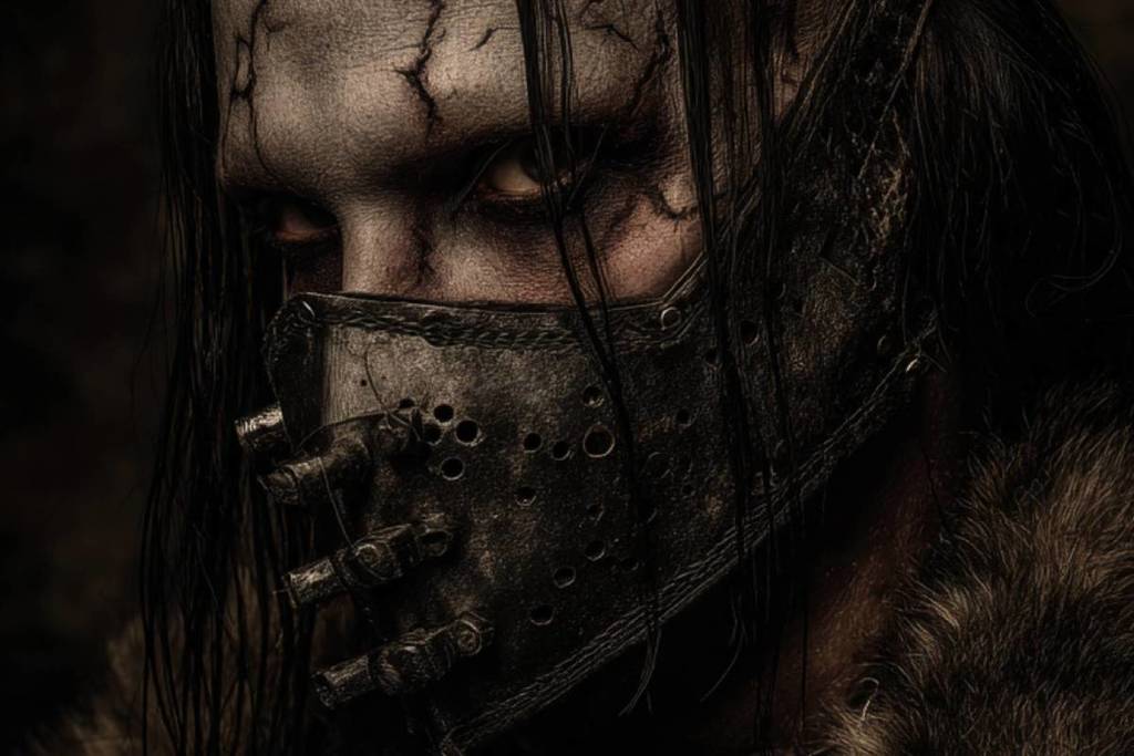 El monstruo de Frankenstein envuelto en la oscuridad y con una máscara en The Jury Experience