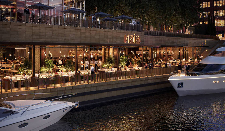 Un enorme restaurante de 1115 metros cuadrados a orillas del río en Chicago abre oficialmente las reservas antes de su inauguración el 1 de junio