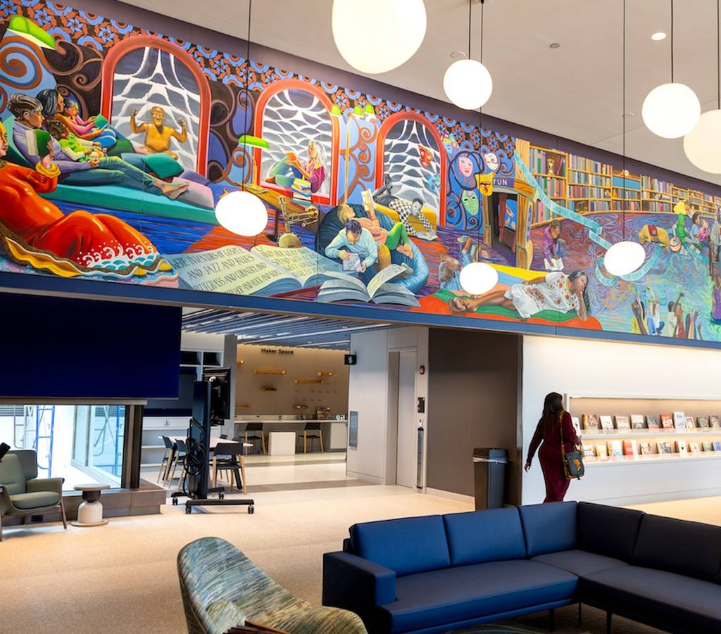 La Biblioteca Pública de Chicago en el Museo del Centro Presidencial Obama en Chicago, Illinois, el viernes 8 de mayo de 2026. (Fundación Obama)