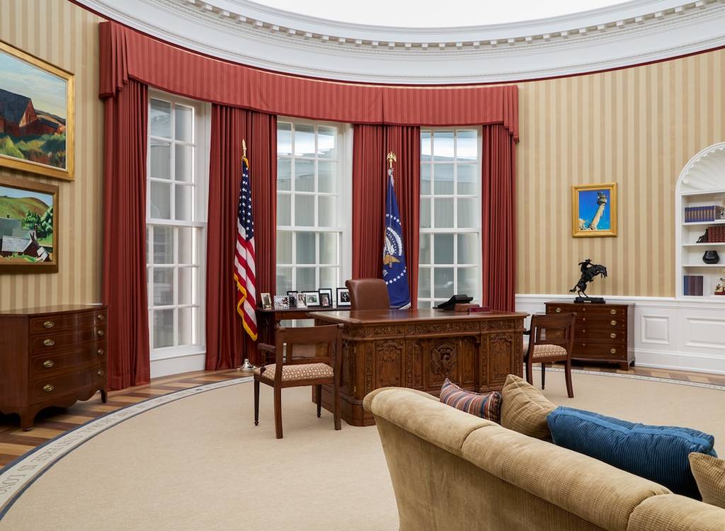 Réplica del Despacho Oval en el Museo del Centro Presidencial Obama