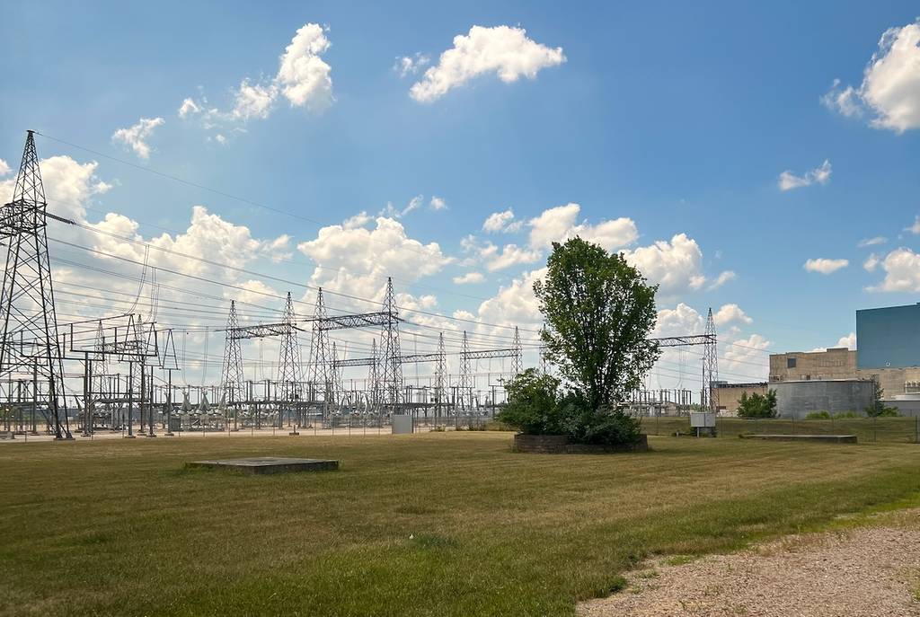 Central eléctrica en Illinois