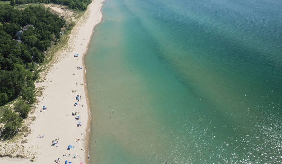 Voted number 1: This hidden Michigan harbor beach just beat out Illinois for the top Midwest spot