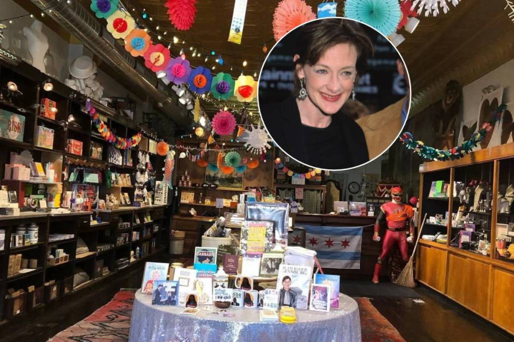 Inside Chicago native Joan Cusack’s whimsical Old Town shop—featuring sardine chocolates, $5 mystery art tokens, and ‘Worst Birds’ field guides