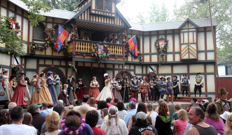 1 hour from Chicago: a massive medieval faire officially opens for the summer next month