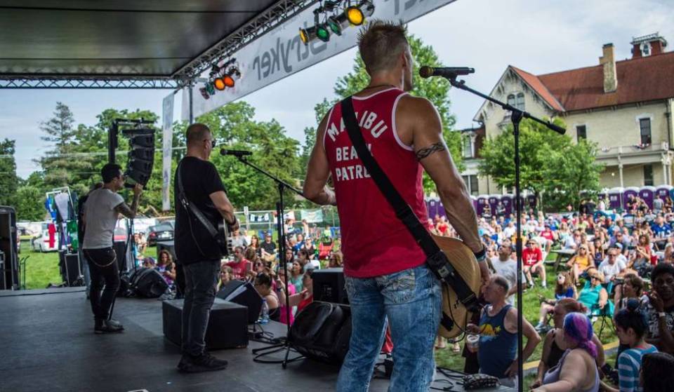 Only 1 hour from Chicago: one of the longest-running summer festivals for the 4th of July weekend with 14 live bands and a beer garden