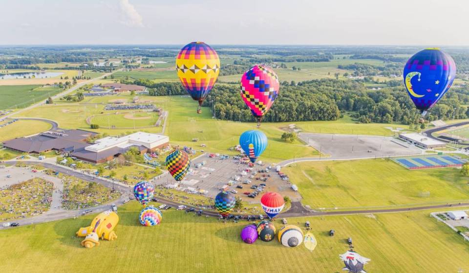 A 2,5 horas de Chicago: esta ciudad acoge este fin de semana un festival de globos aerostáticos a lo grande y la entrada es totalmente gratis