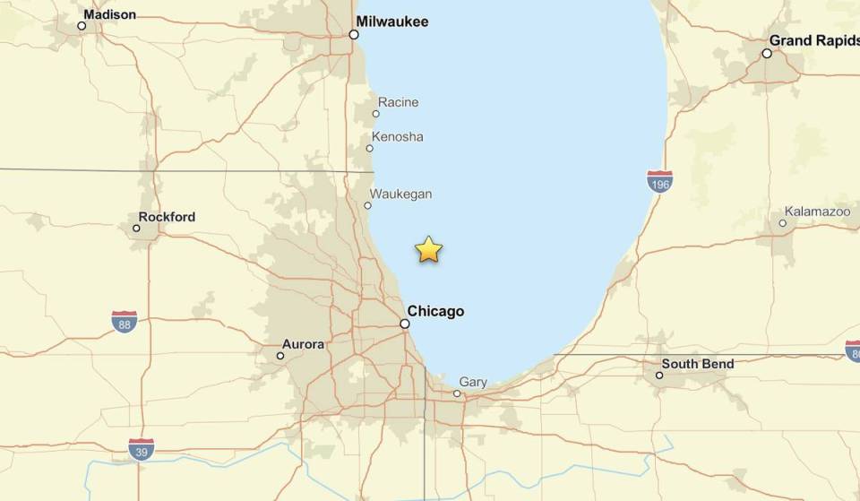 A magnitude 2.9 earthquake was just recorded off the coast of Chicago—here’s what to know