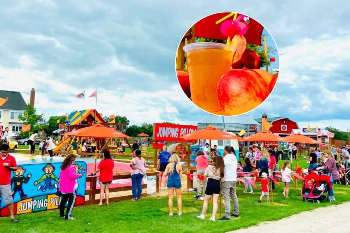 1 hour from Chicago—the largest peach festival in Illinois begins this weekend