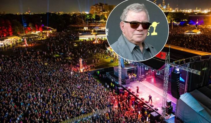 “Stark Trek” actor William Shatner is playing Riot Fest 2026
