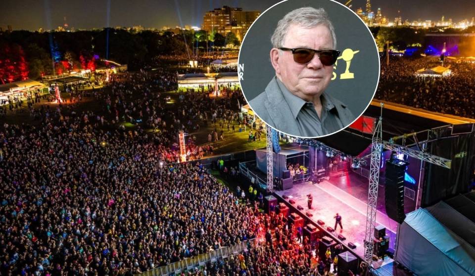 El actor de «Star Trek», William Shatner, tocará en el Riot Fest 2026