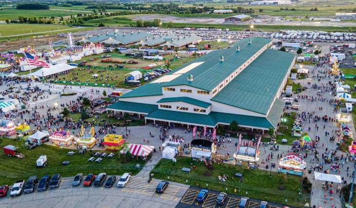 One of Illinois’ biggest summer fairs returns near Chicago this week with demolition derbies, pig races, and classic fair food