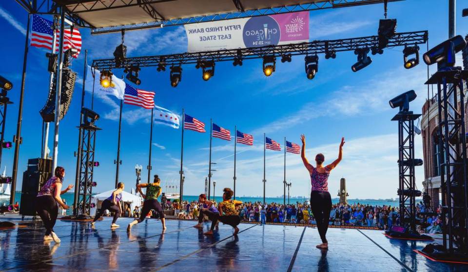 Chicago’s 3,300-ft landmark is transforming into a massive 5-stage festival with 100+ artists—and entry is completely free