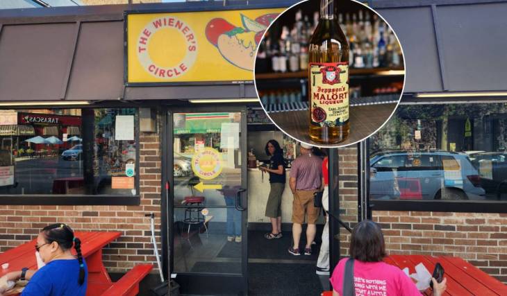 These local Chicago institutions are teaming up to launch a $13 Malört, hot dog, and Old Style combo