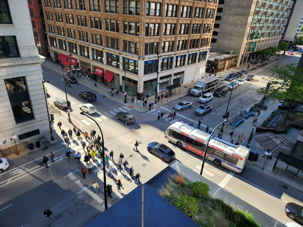 Autobús de la CTA en Chicago