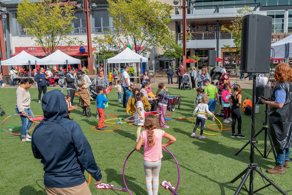 Three fall festivals are coming to this Chicagoland entertainment district in September—only 30 minutes from downtown