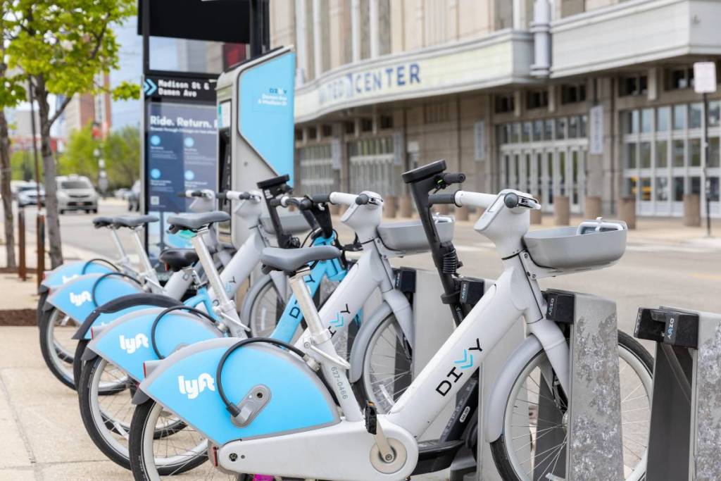 bicicleta eléctrica de Chicago