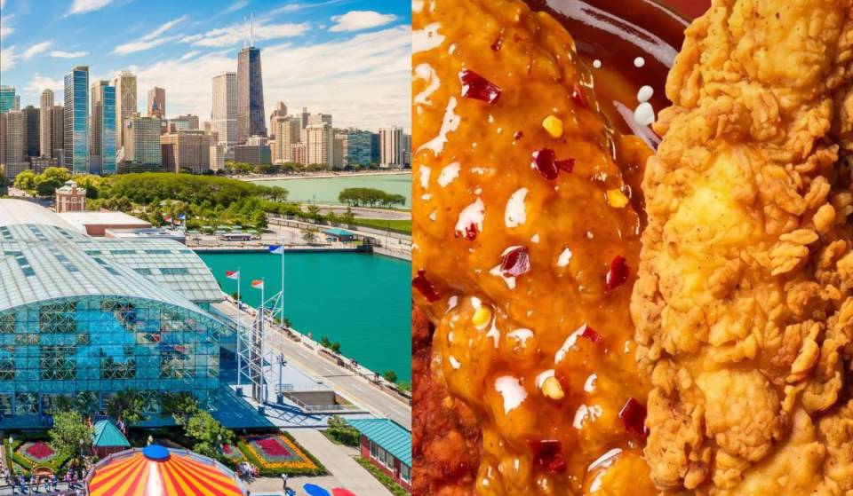 Chicago is hosting the world’s largest chicken tender festival, featuring spots like Hattie B’s, Dave’s Hot Chicken, and Harold’s