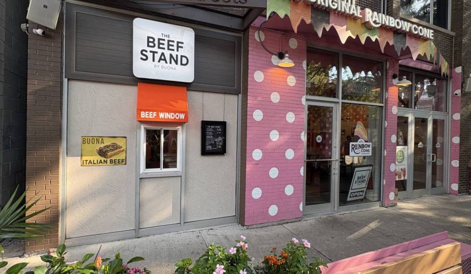 Buona opens its first-ever walk-up Italian beef window on Division Street in Chicago’s Wicker Park neighborhood