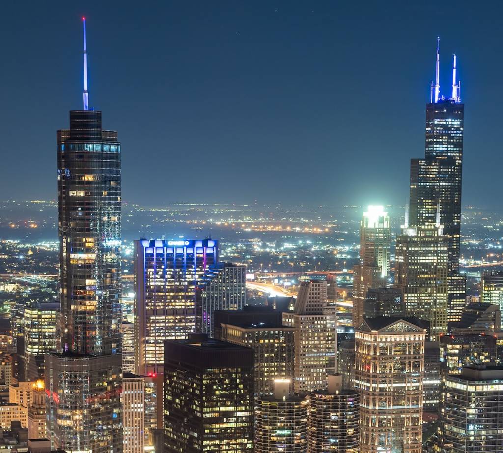 Willis Tower 9/11 tribute