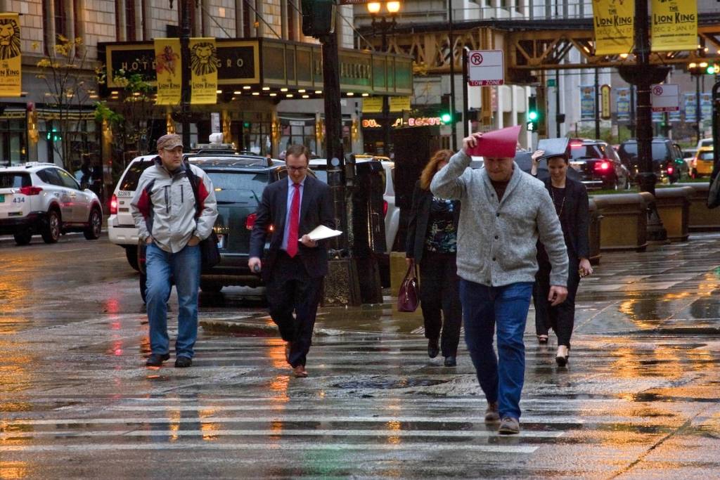 Rain in Chicago