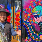 Alebrijes window murals transform Chicago’s Rogers Park