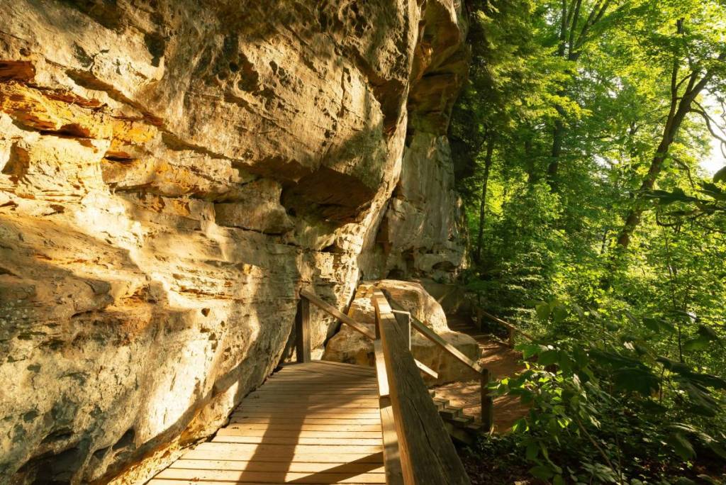 Turkey Run State Park in Indiana