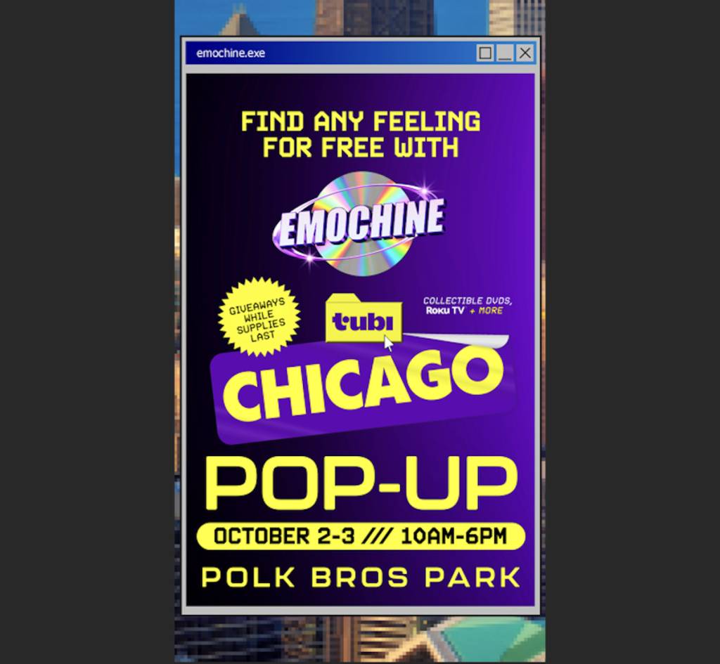 Cartel promocional de Emochine