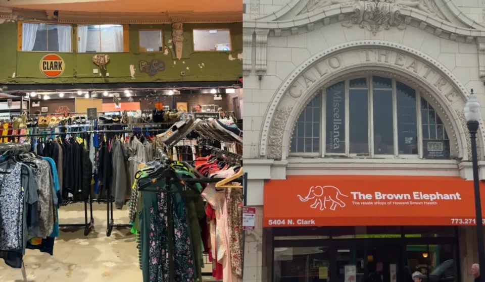 In 1915, Andersonville’s Calo Theatre opened as a grand movie house; 111 years later, shoppers hunt vintage finds under its original classical murals