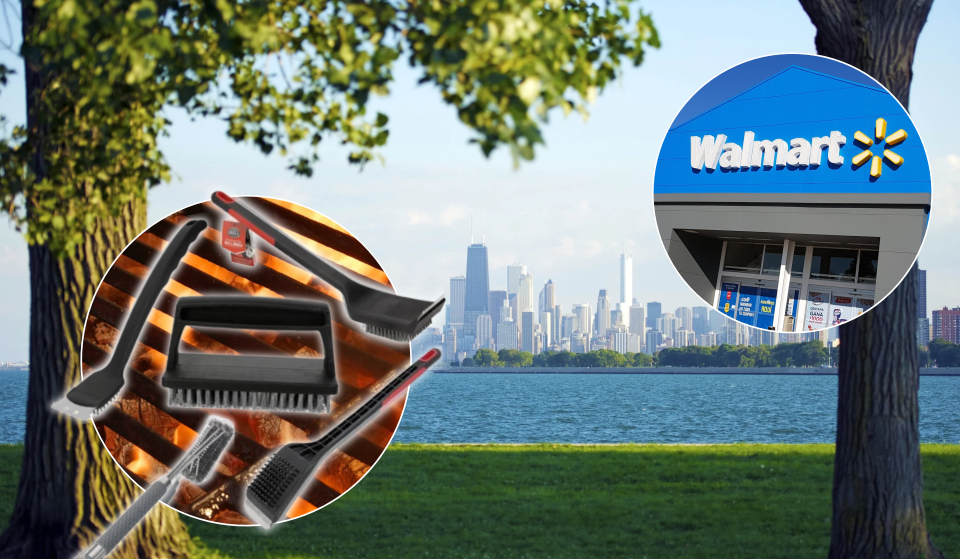 Walmart recalls nearly 4.5 million grill brushes sold in Chicago since 2021 because metal bristles can end up in your food