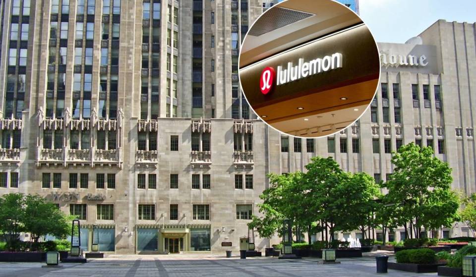 Lululemon is opening a 12,000-square-foot store in Chicago’s iconic Tribune Tower