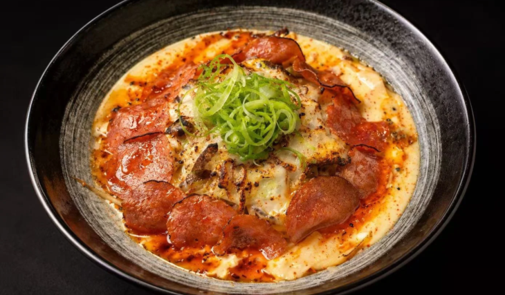 This popular Chicago ramen shop just launched ‘Deep Dish Ramen’ topped with pepperoni, mozzarella and chili hot honey for $18.95