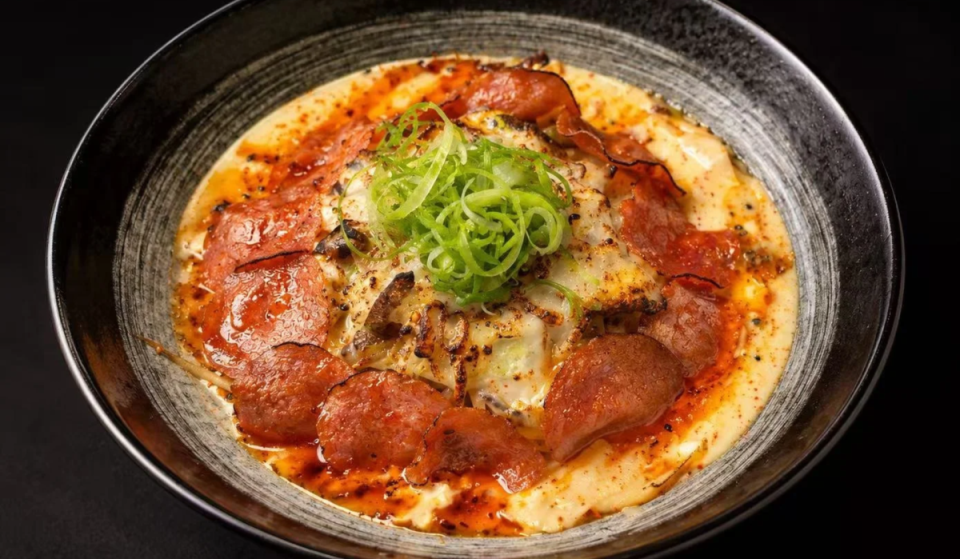 This popular Chicago ramen shop just launched ‘Deep Dish Ramen’ topped with pepperoni, mozzarella and chili hot honey for $18.95