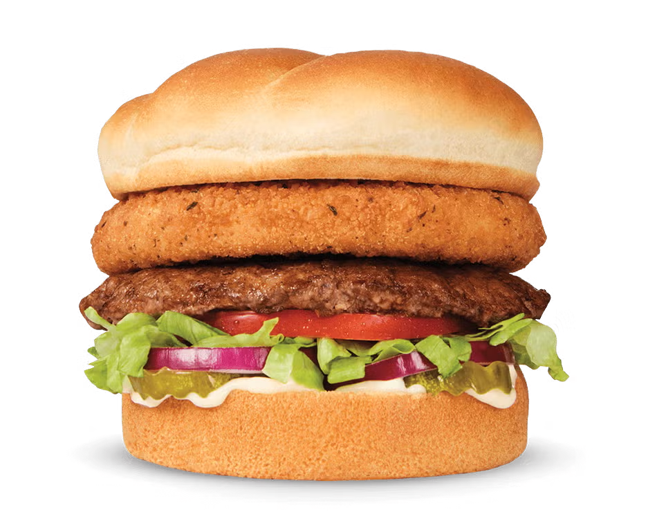 Culver's Smoked Cheddar CurderBurger