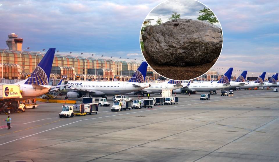 A 50-ton boulder was unearthed at Chicago’s O’Hare Airport—and the city needs your help naming it