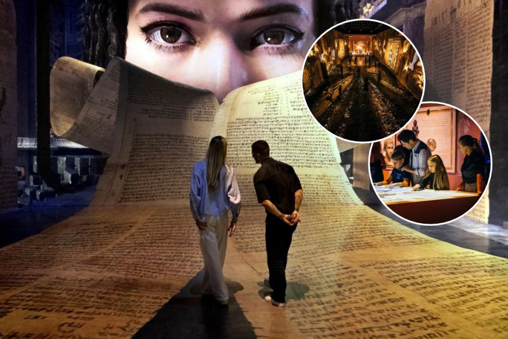 Se inaugura cerca de Chicago una experiencia dedicada a Cleopatra de 21 000 pies cuadrados con hologramas en 3D, proyecciones de 360°, objetos originales y mucho más