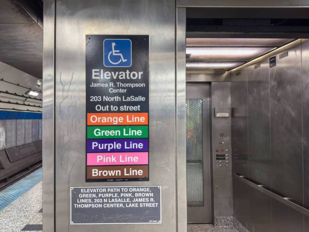 CTA sign