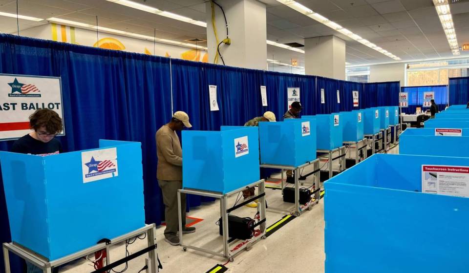 Chicago early voting opens across all 50 wards today: You can begin casting your ballot through November 2