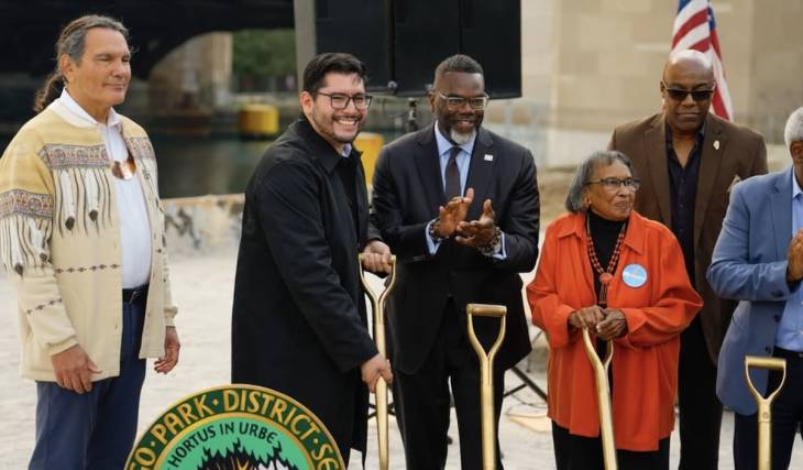 Chicago Park District, city officials break ground on long-awaited DuSable Park