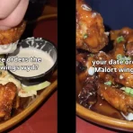 Malort chicken wings at Woodie’s Flat in Chicago